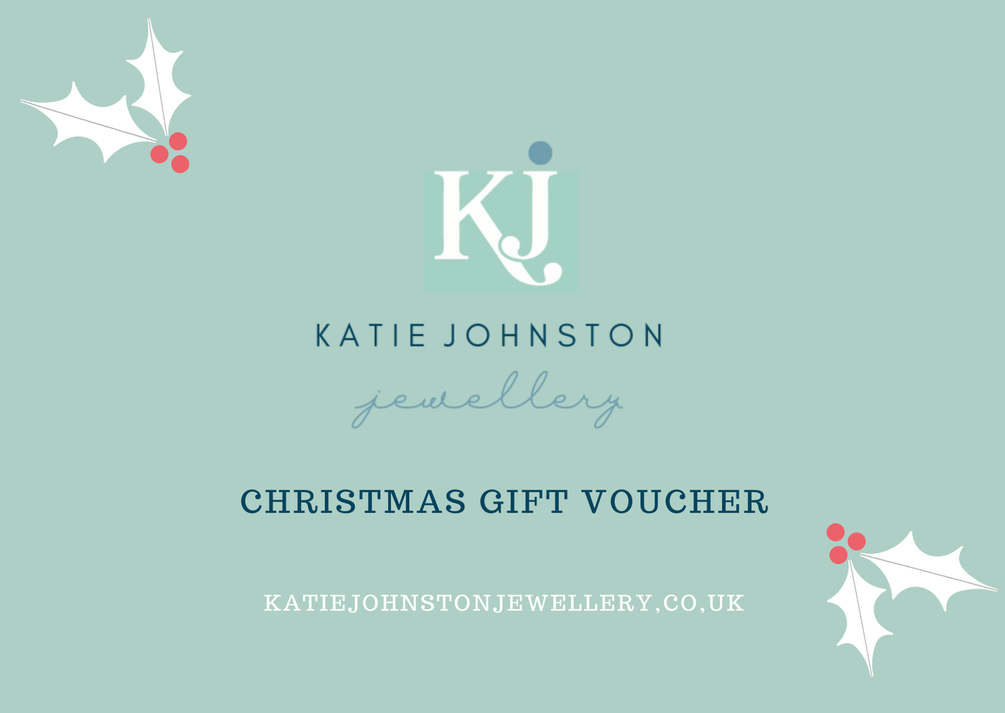 Katie Johnston Jewellery Gift Card - Katie Johnston Jewellery